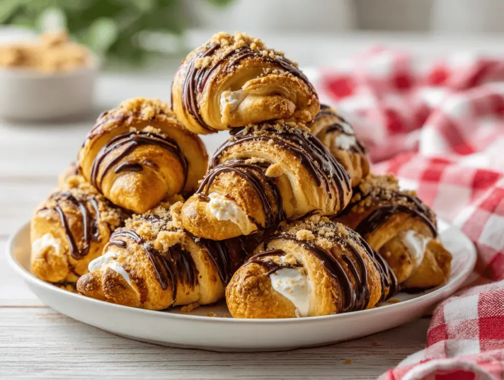 smores crescent rolls - featured image