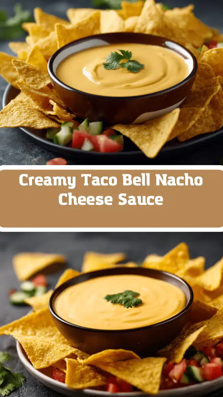 Taco Bell nacho cheese sauce recipe