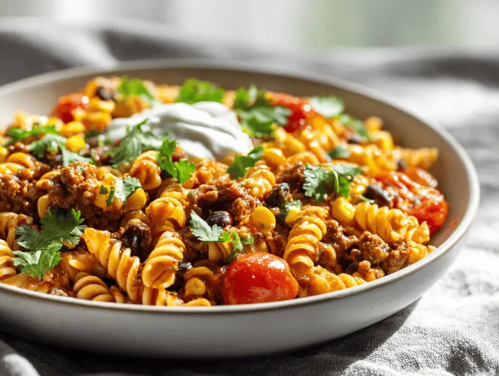Taco Pasta Salad - featured image