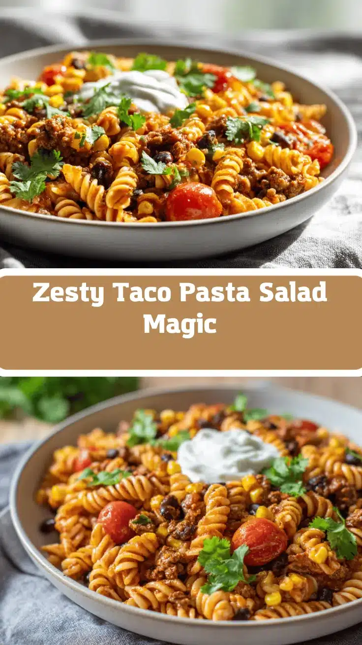 Taco Pasta Salad recipe