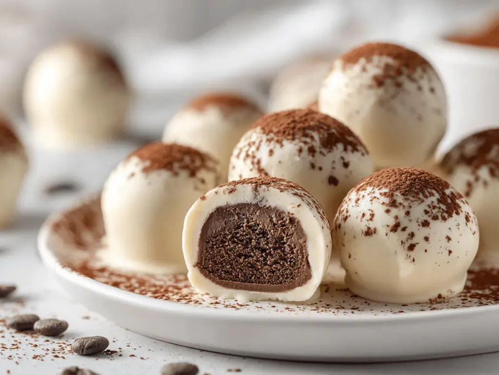 tiramisu truffles - featured image