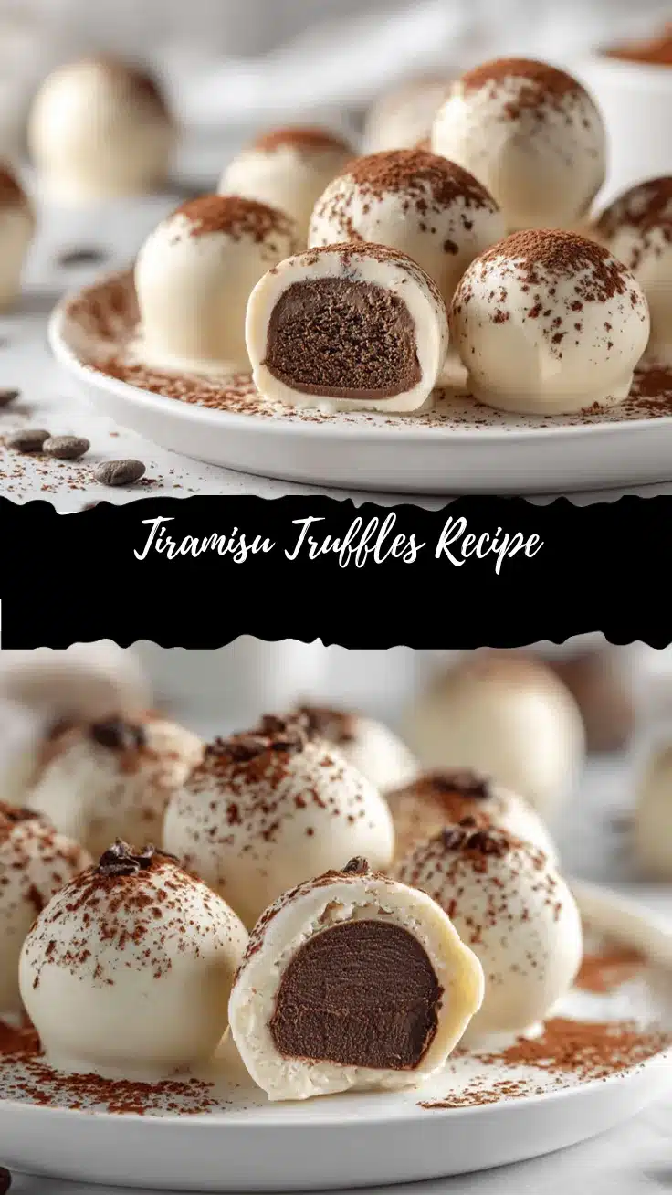tiramisu truffles recipe