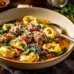 tortellini sausage soup - featured image