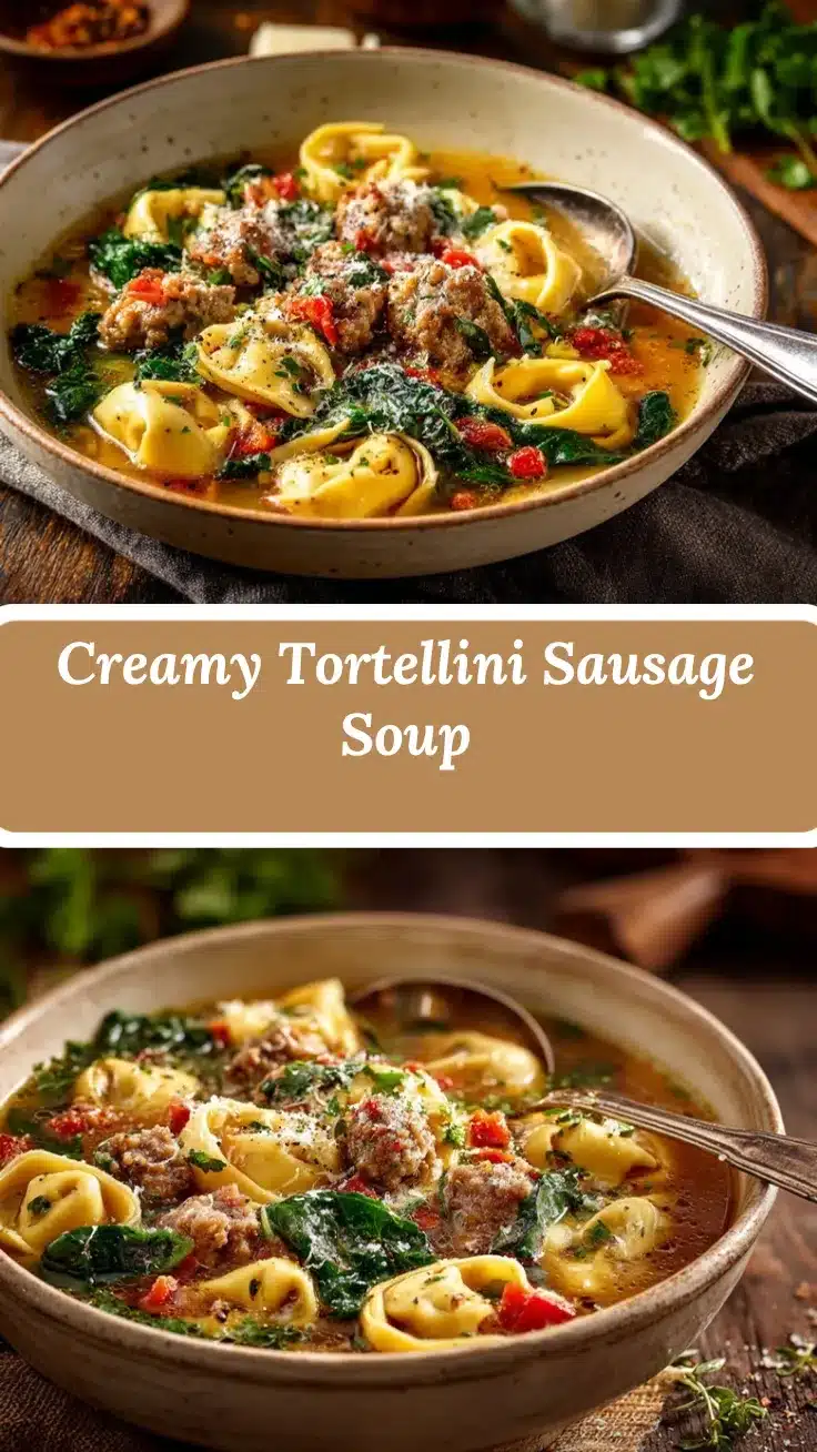 tortellini sausage soup recipe