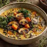 wild rice soup - featured image