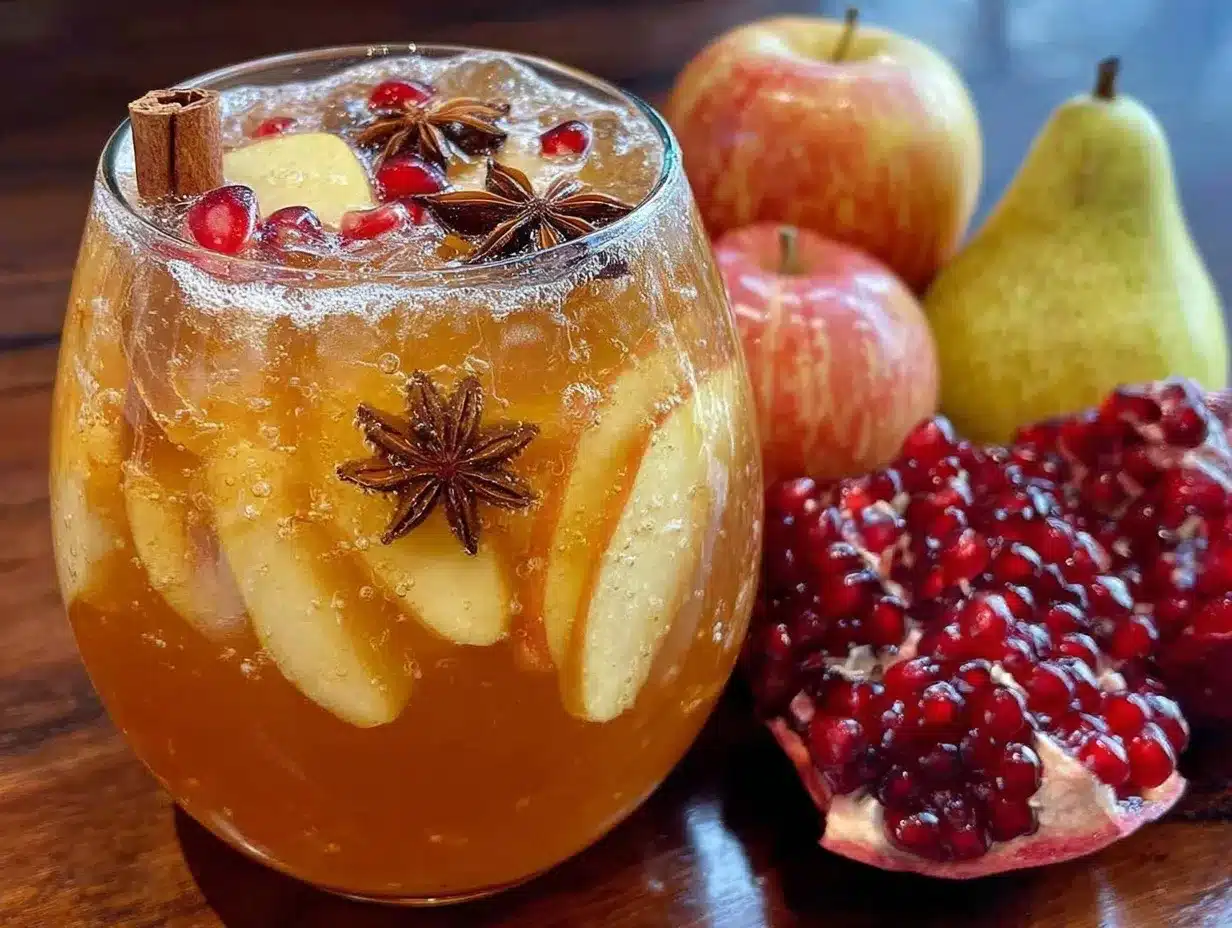 Apple Cider Sangria preparation steps
