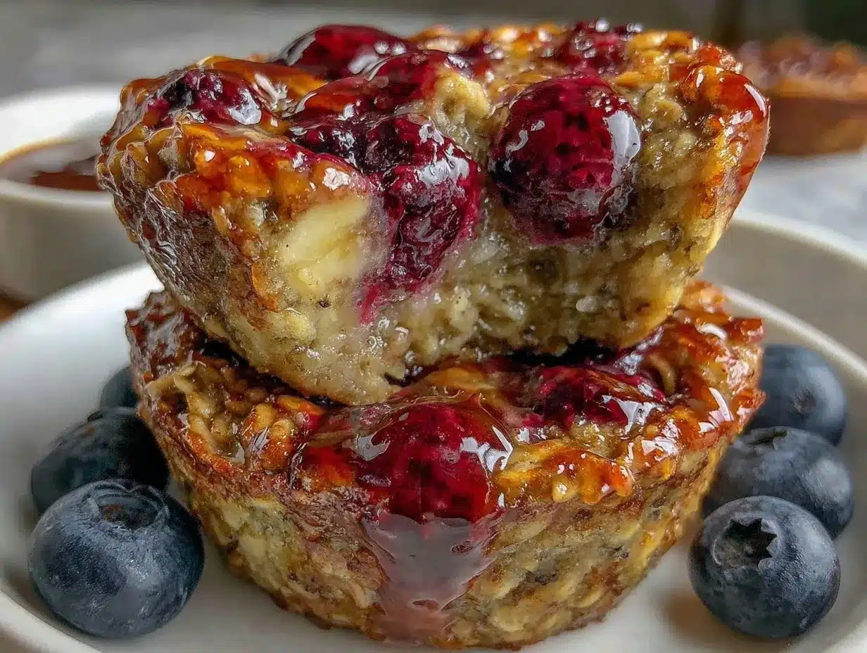 blueberry banana oatmeal cups preparation steps