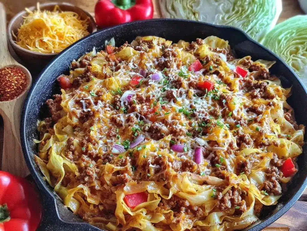 cabbage roll skillet - featured image
