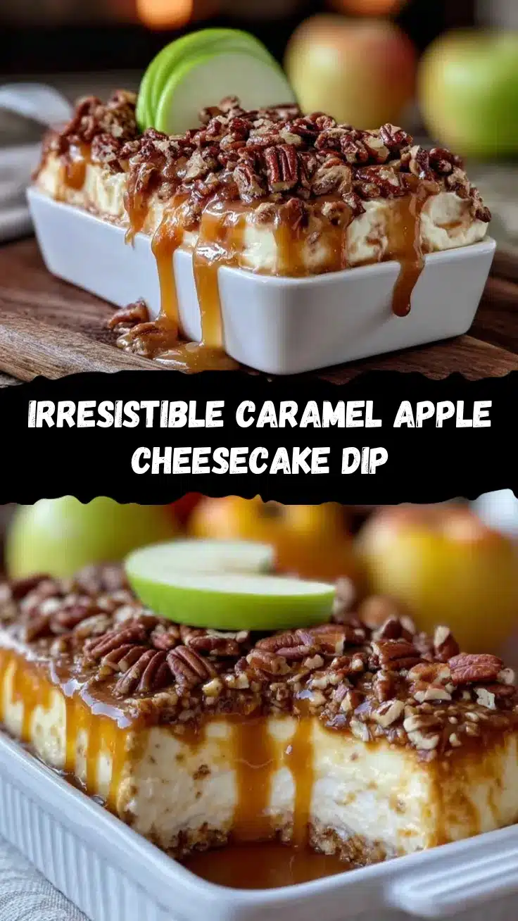caramel apple cheesecake dip recipe