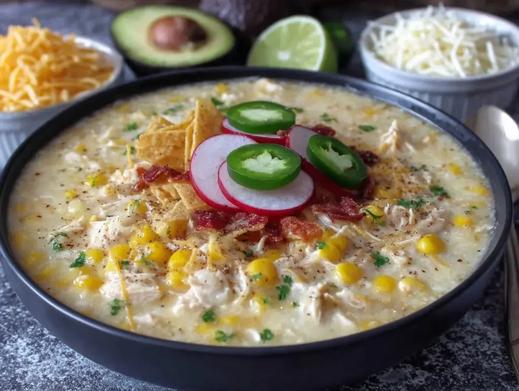 Chicken Poblano Soup - featured image