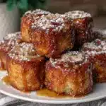 Cinnamon Roll French Toast Bites - featured image