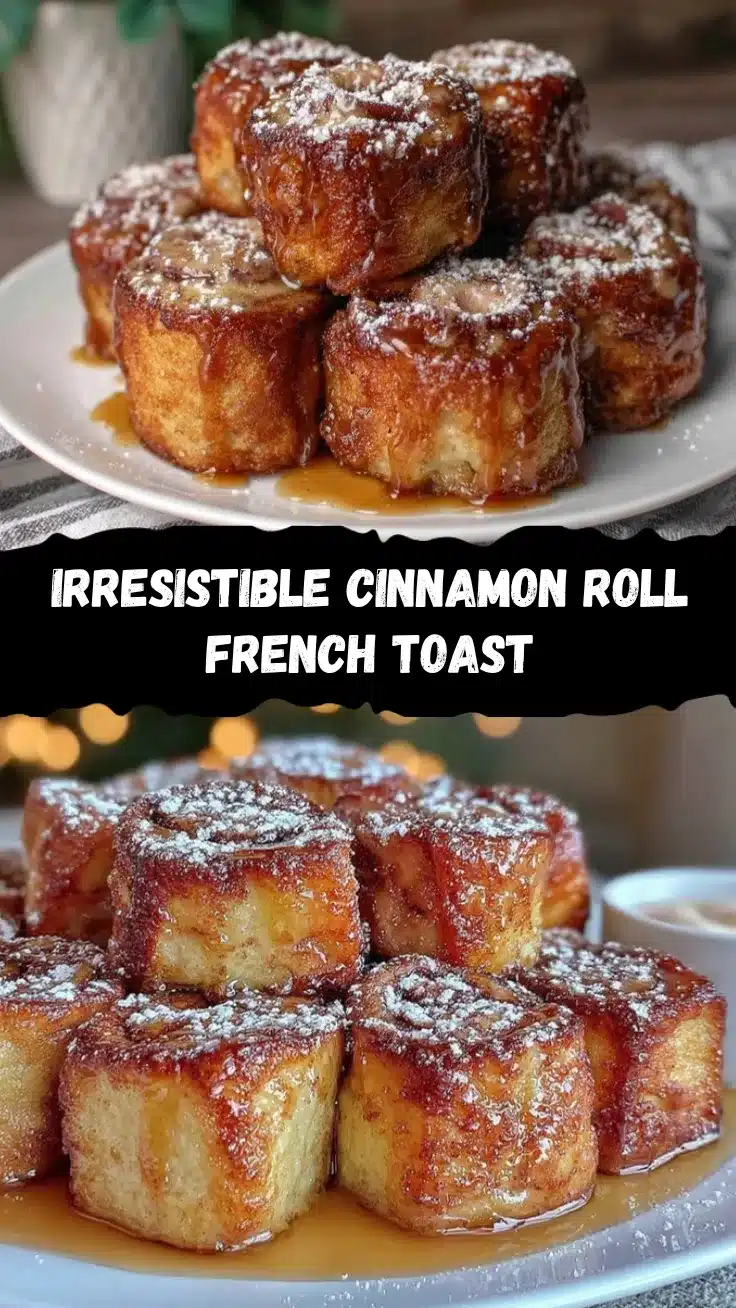 Cinnamon Roll French Toast Bites recipe