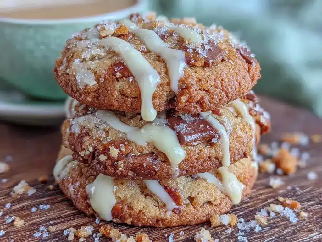 coffee cake cookies - featured image