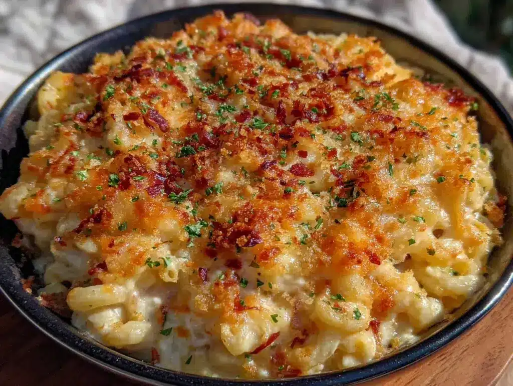 crock pot mac and cheese - featured image