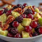 fall fruit salad - featured image