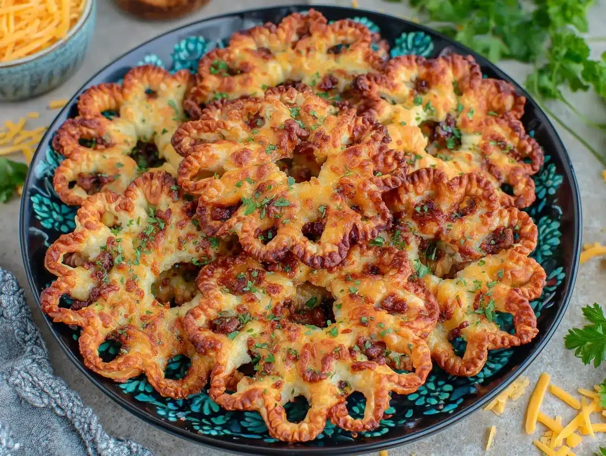 Ghost Mini Taco Pies preparation steps