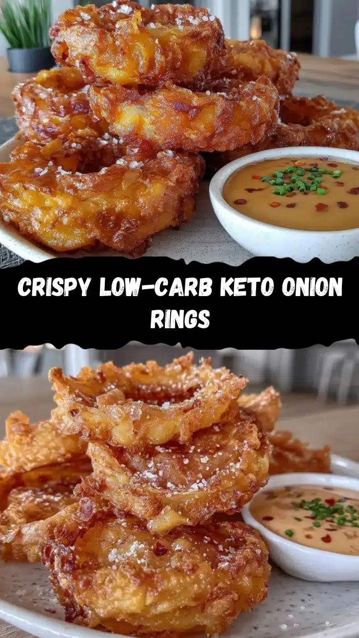 keto onion rings recipe