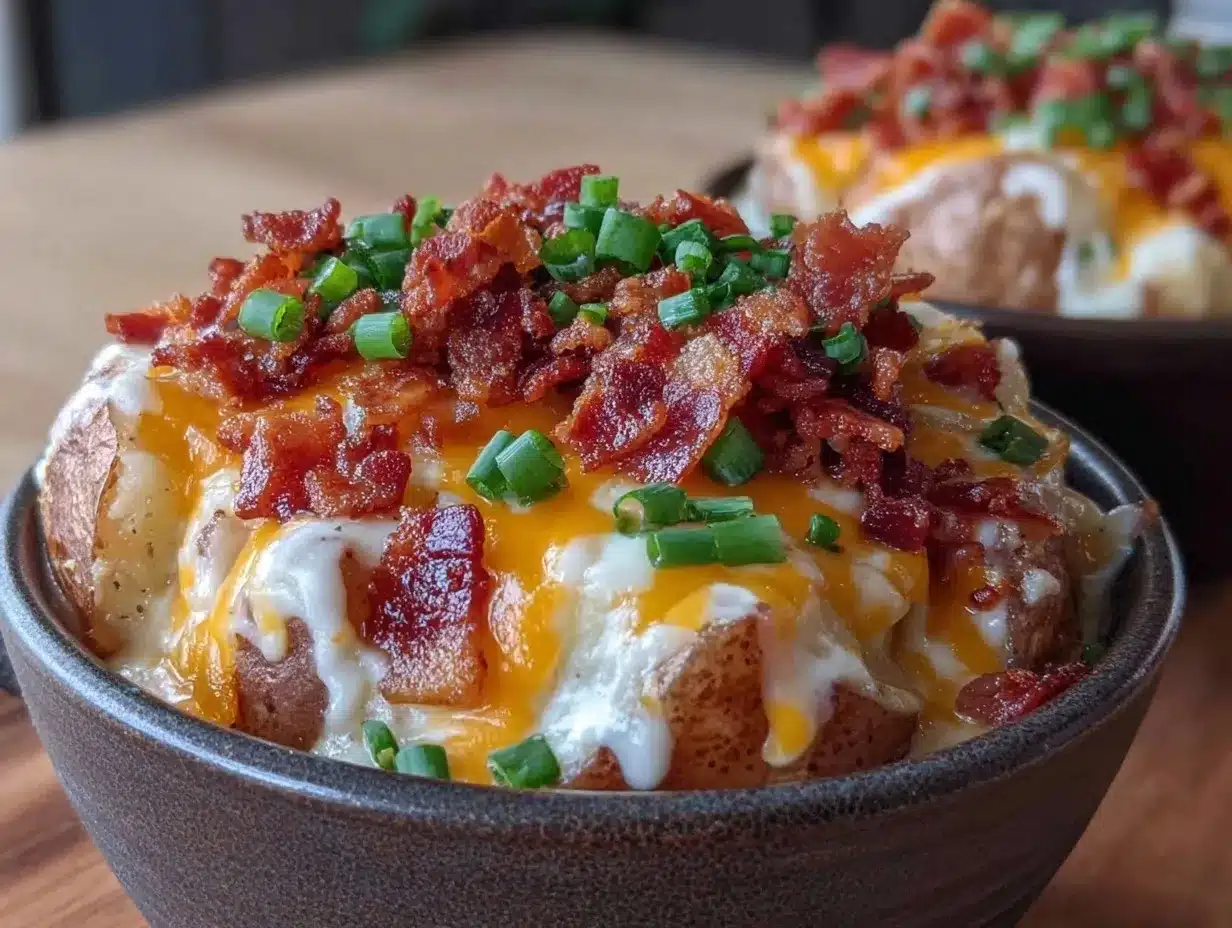 loaded baked potato soup preparation steps