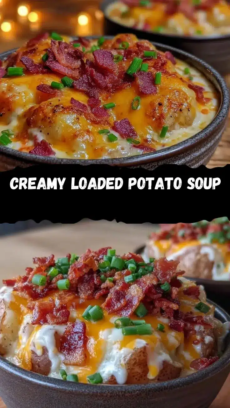 loaded baked potato soup recipe