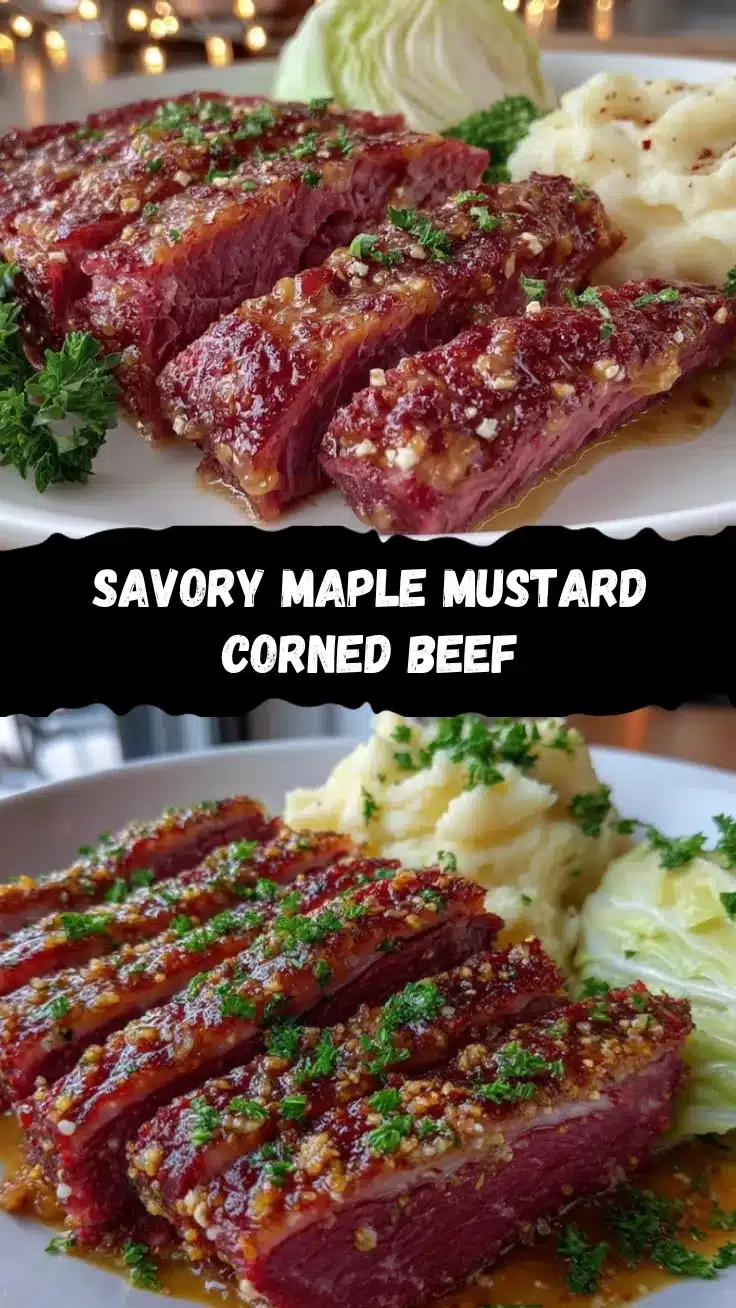 maple mustard corned beef recipe