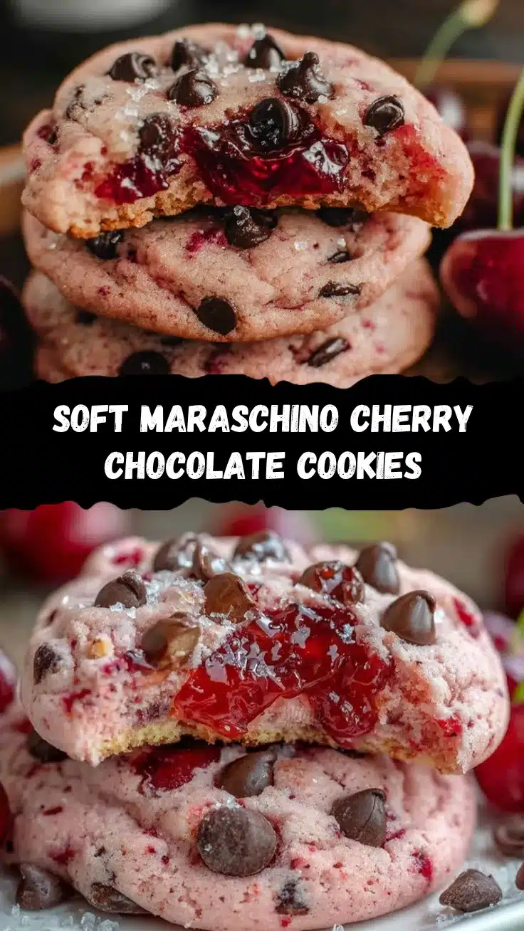 maraschino cherry chocolate chip cookies recipe