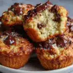 oatmeal chocolate chip muffins - featured image