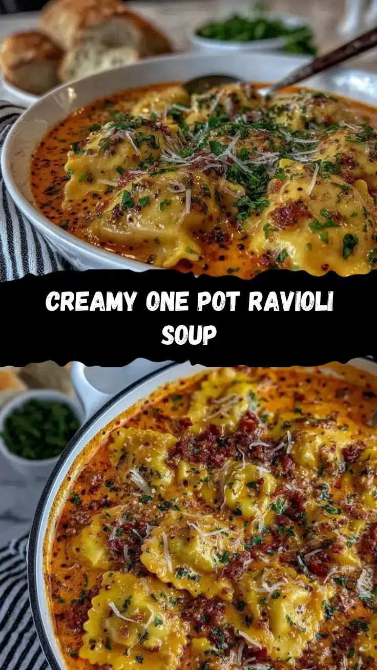 one pot ravioli soup recipe
