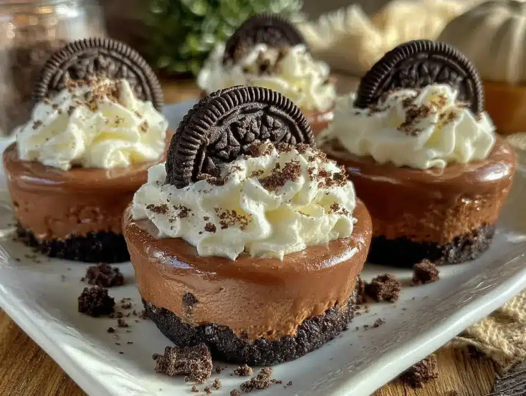 Oreo chocolate mousse cups - featured image