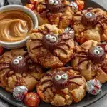 peanut butter spider cookies - featured image
