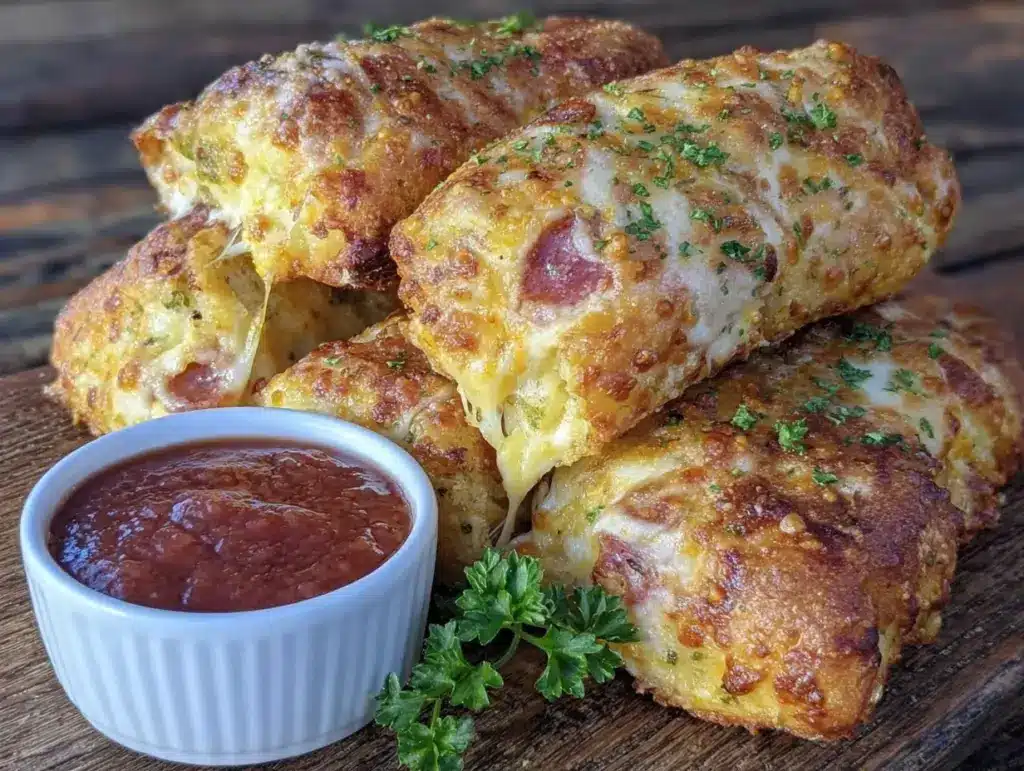 pepperoni pizza rolls - featured image