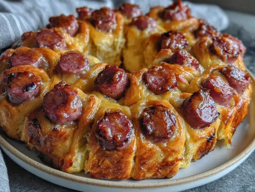 pull apart pigs in a blanket - featured image