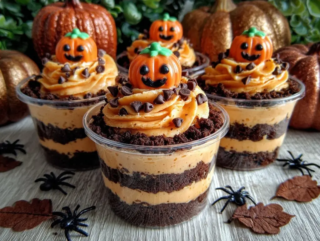 Pumpkin Patch Dirt Cups - featured image