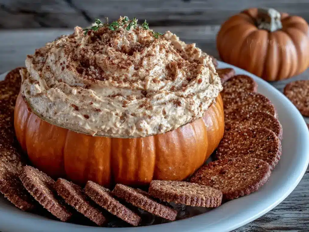 Pumpkin Pie Cheesecake Dip - featured image