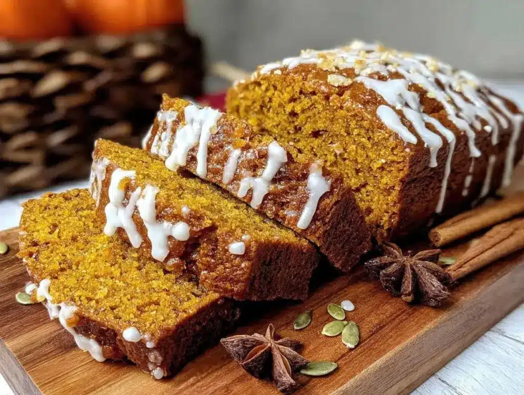 pumpkin spice bread - featured image