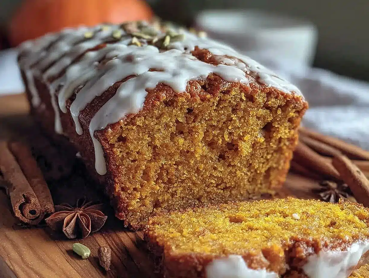 pumpkin spice bread preparation steps