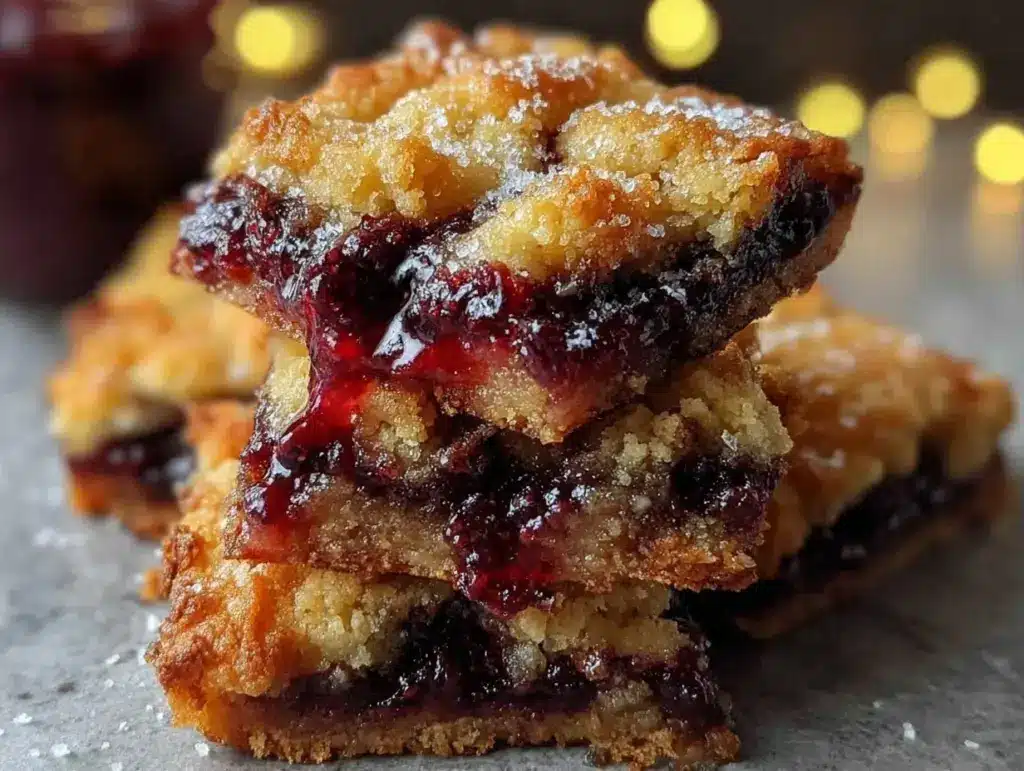 raspberry bars - featured image