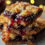 raspberry bars - featured image