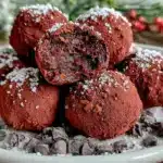 red velvet truffles - featured image