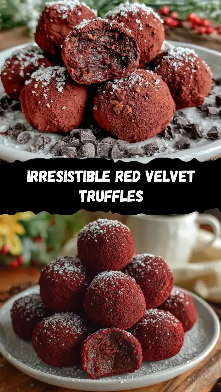 red velvet truffles recipe