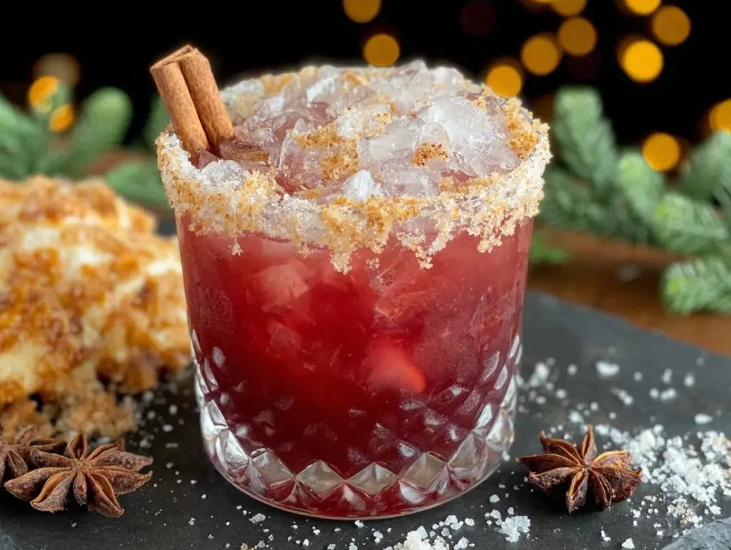 spiced Christmas margarita - featured image