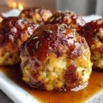 turkey stuffing balls - featured image