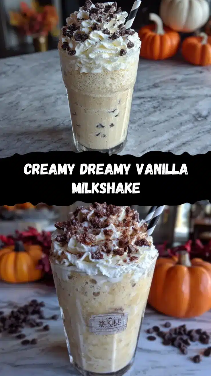 vanilla milkshake recipe