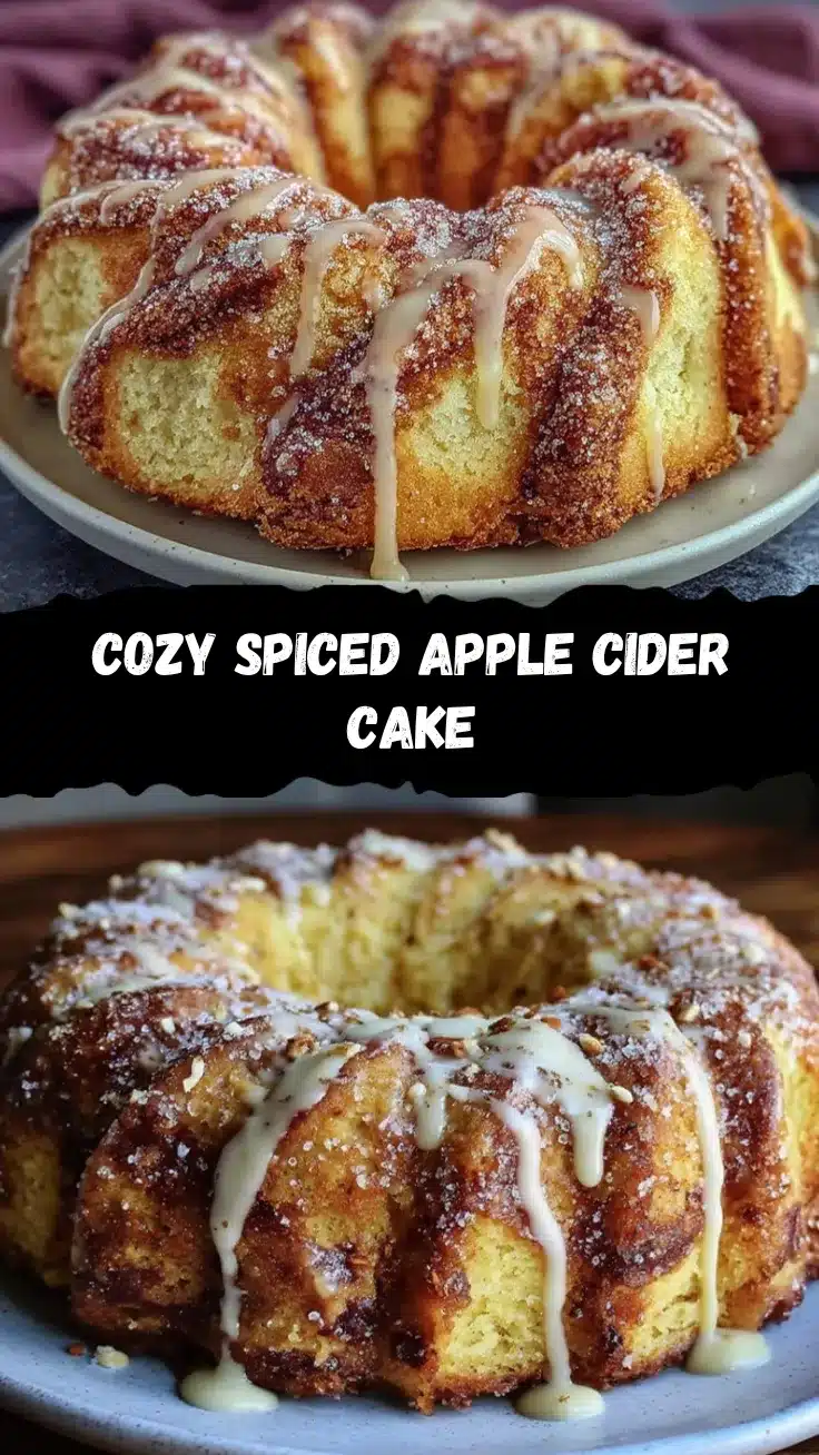 apple cider bundt cake recipe