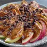 apple nachos recipe - featured image