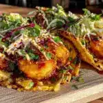 bang bang shrimp tacos - featured image