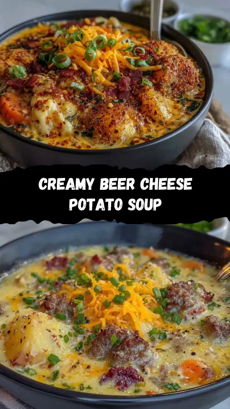 beer cheese potato soup recipe
