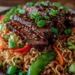 bold spicy ramen noodle stir-fry - featured image