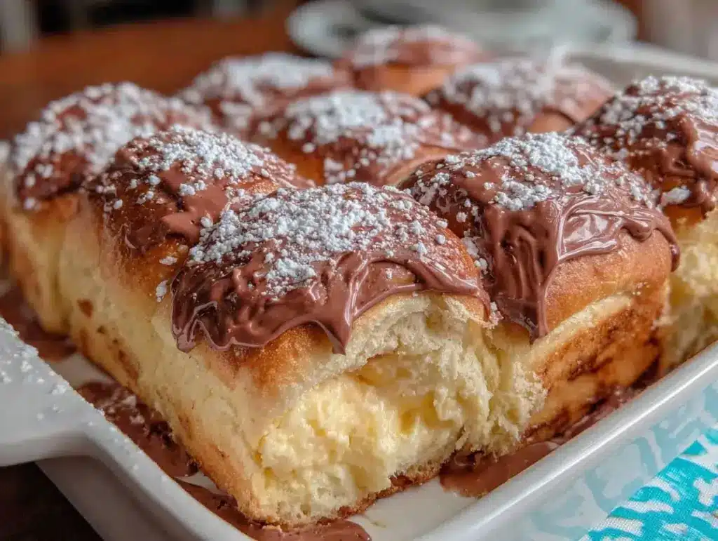 Boston Cream Pie Rolls - featured image