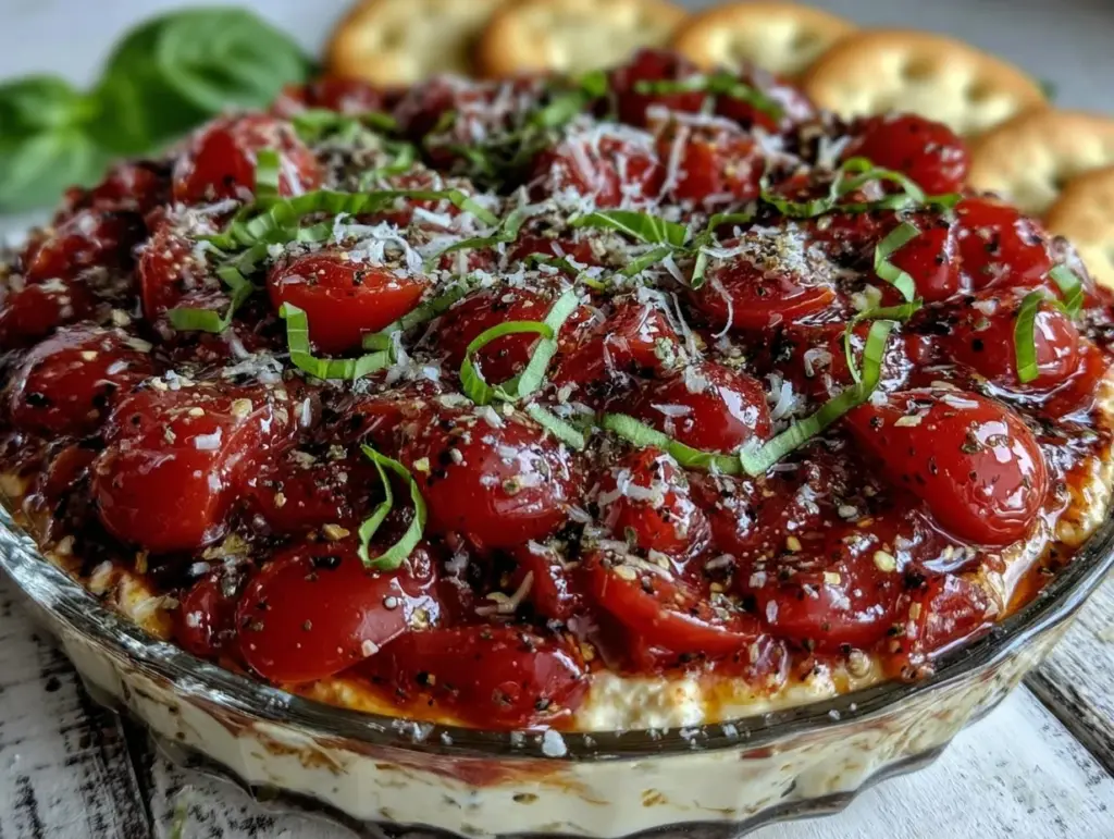 bruschetta dip - featured image