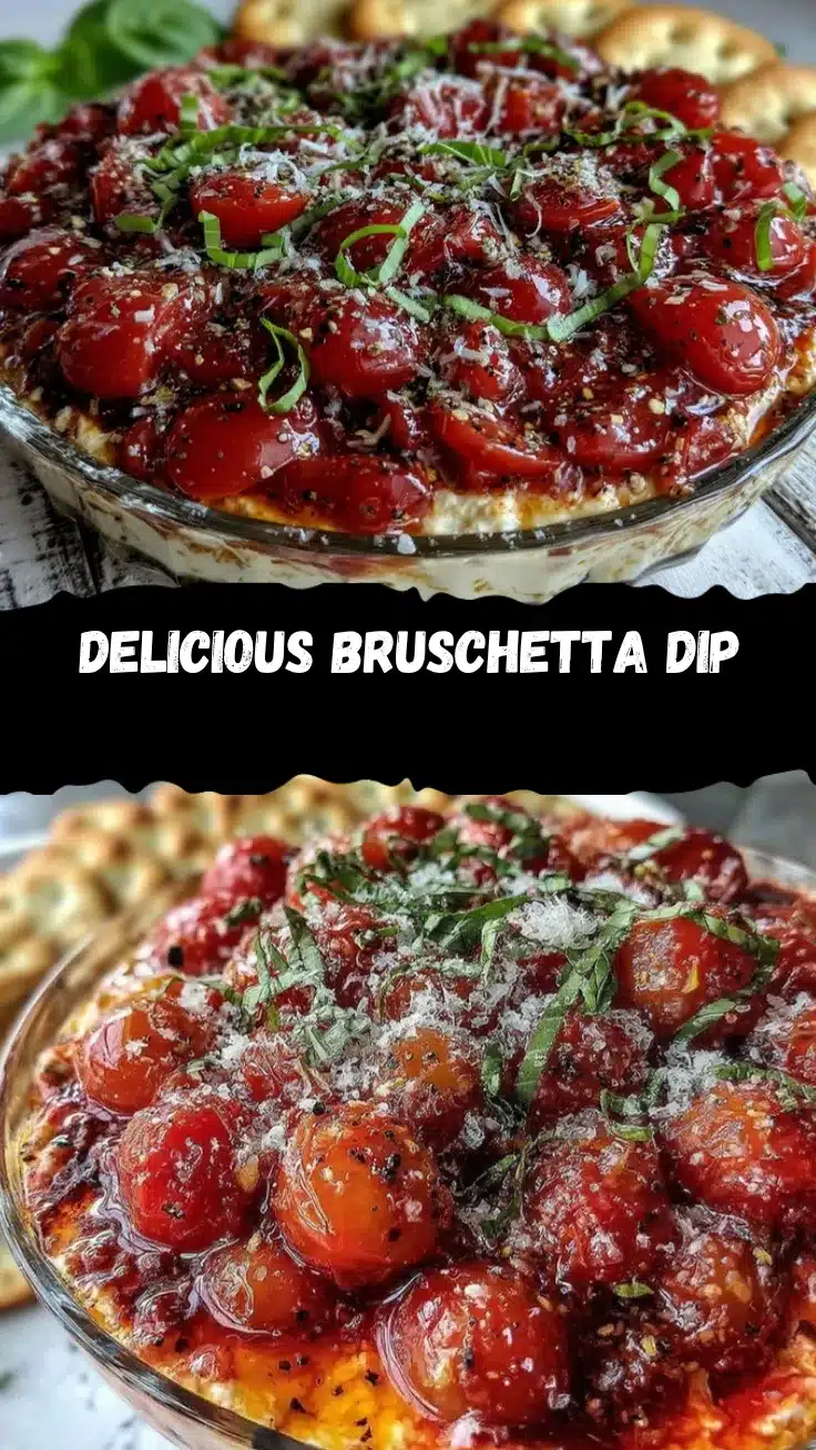 bruschetta dip recipe